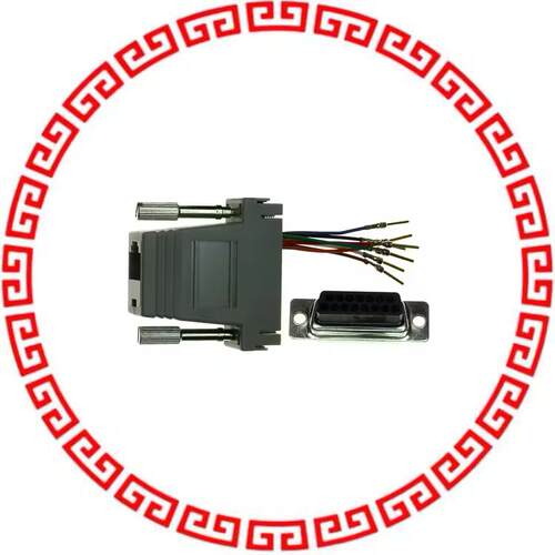 RJADK15P7080831 ADAPT DSUB 15POS M TO RJ45 GRAY
