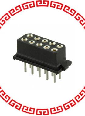 M80-8871001 2 X 5 POS DIL FEMALE VERT CONN