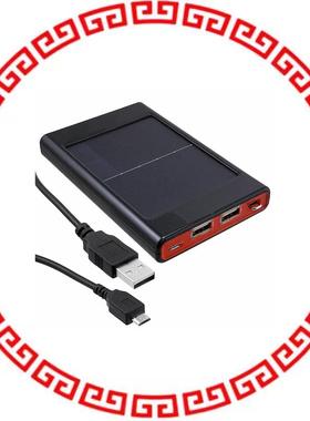 SLPD-01-BLK BATT CHRG USB/SOLAR PK 5.2V 1.5A