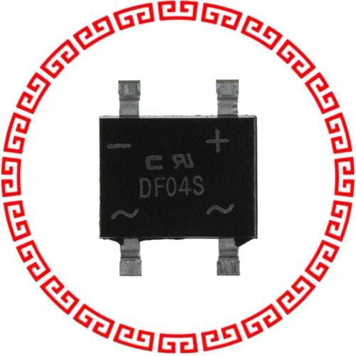 DF04S-G RECT BRIDGE GPP 400V 1A DFS