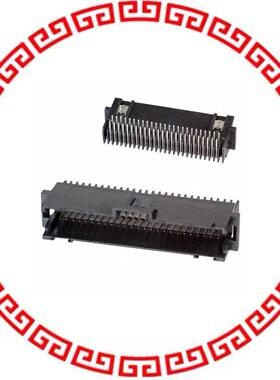 5-104069-2 CONN HEADER 50POS .050 R/A GOLD