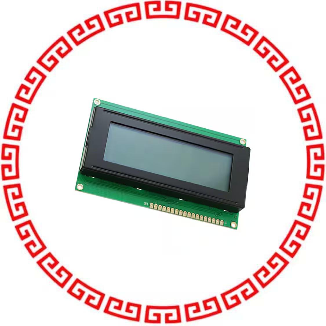 LCR-U02004DSF-WH LCD MODULE 20X4 CHAR TRNSFL STN