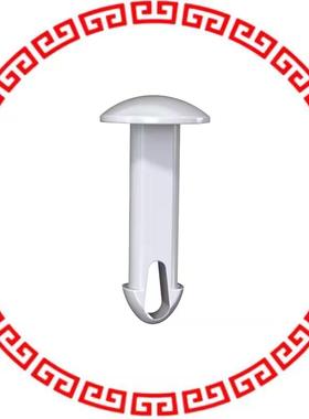 SLP-2-413-01 SNAP LOCK PIN 0.483 NYLON NRTL