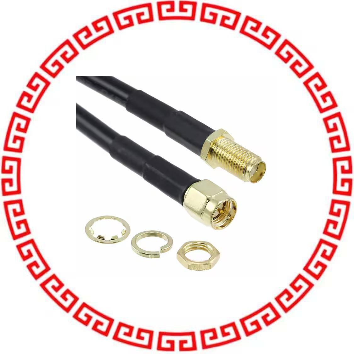 CBA-SMAM-SMAF50 CBL ASSY SMA RG58 16.4'