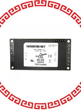 PAF600F280-48/T DC DC CONVERTER 28.8-57.6V 600W