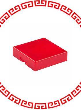 AT4073C CAP PUSHBUTTON SQUARE RED