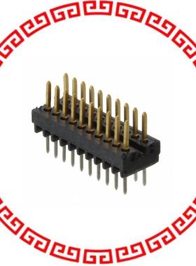 103916-2 CONN HEADER .050 20POS VERT T/H