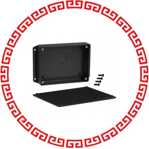 CU-3287-MB BOX ABS BLACK 6.11
