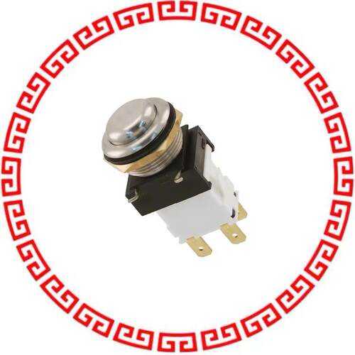 H8350RP-W SWITCH PUSHBUTTON DPST 12A 250V