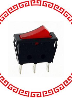 TRG22F2BBRLN SWITCH ROCKER SPST 16A 125V