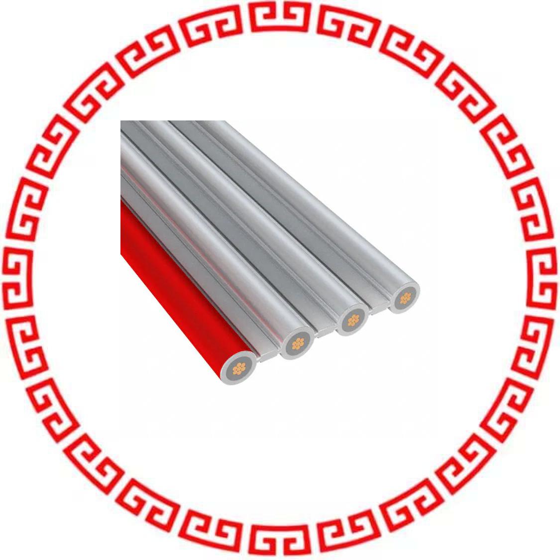 8125/04 100 CBL RIBN 4COND 0.100 GRAY 100'