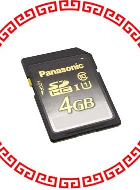RP-SDQE04DA1 MEM CARD SDHC 4GB CLS10 UHS PSLC