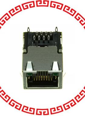 1888250-4 CONN MOD JACK 8P8C R/A SHIELDED