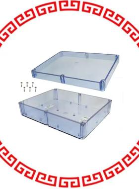 BT-2742 BOX PLSTC TRN BLUE 11.83