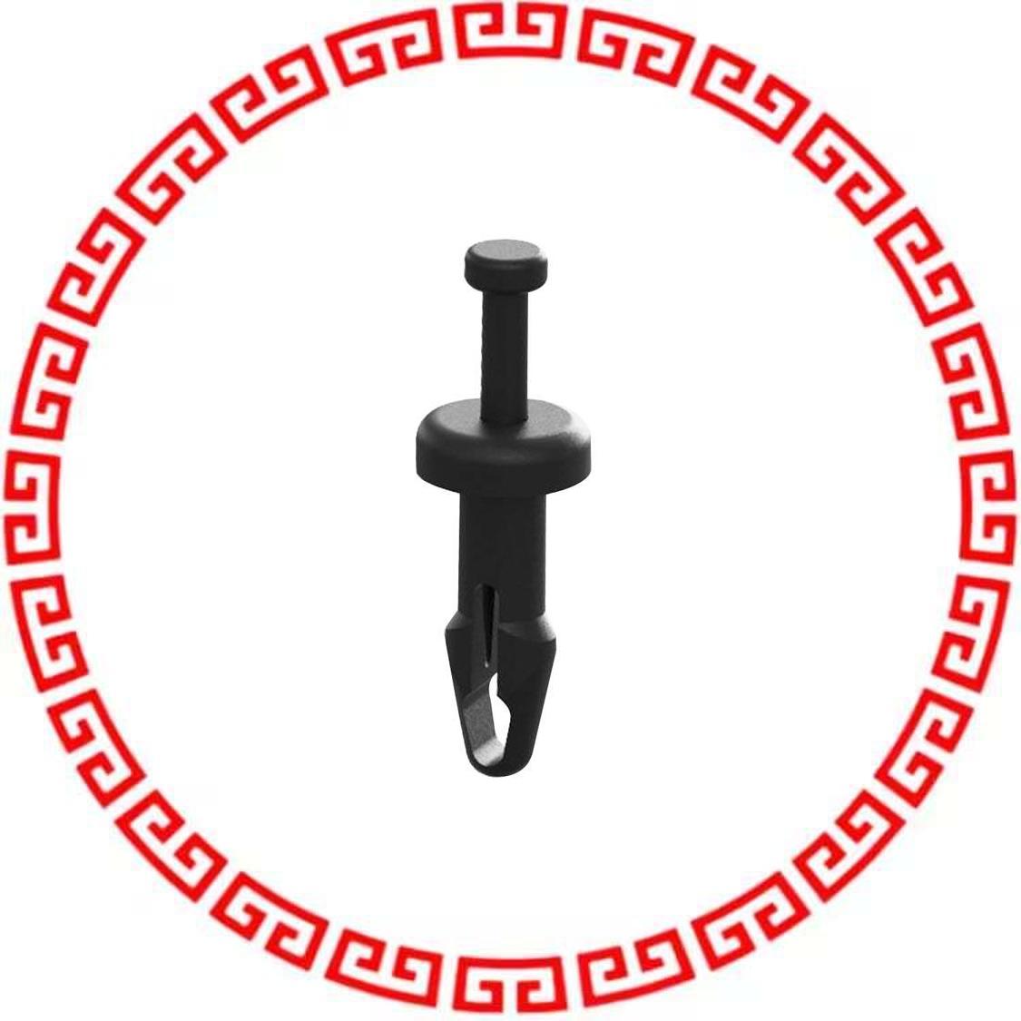 TRM-3 RIVET SNAP 0.320 NYLON BLACK