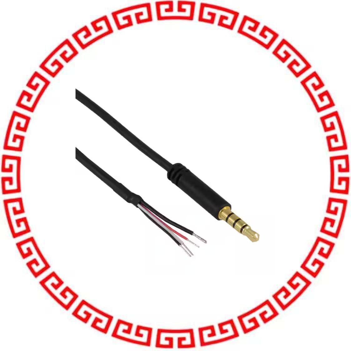 10-02046 CBL 4CON 3.5MM PLUG SHLD 6' BIO