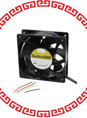 9WV1224P1H001 FAN 120X38MM 24VDC IP68 RBLS