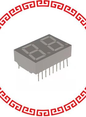 HDSP-5523 LED 7-SEG 14.2MM 2DIG CC HER RHD