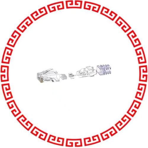 SP688-C 8-POSITION, 8-WIRE MODULAR PLUG,