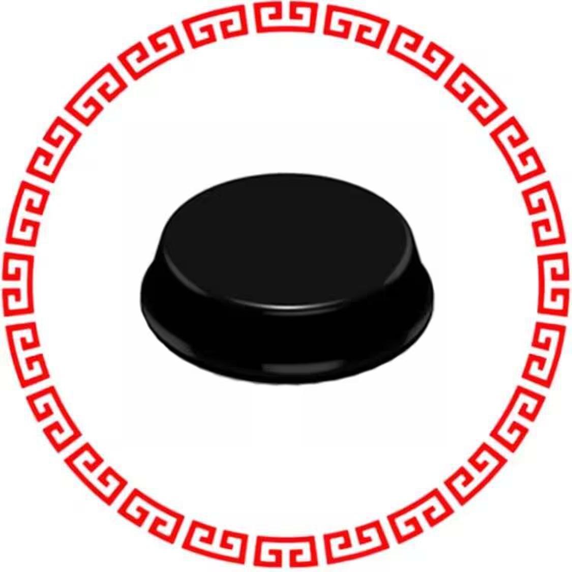 SJ5780 BUMPER CYLIN 0.787 DIA BLK