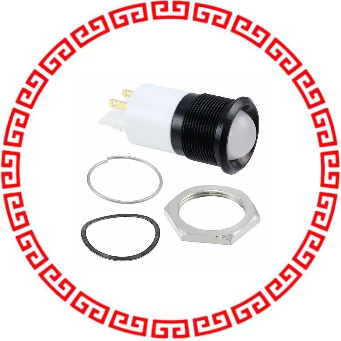 Q22P1BZZRYG24E INDICATOR 24V 22MM PROM R/Y/G