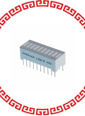 MV54164 LED BARGRAPH 10-SEG HI EFF GREEN