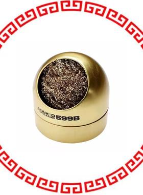 599B-02 SLDR SCOURPAD W/HLDR MTL BRSS WL