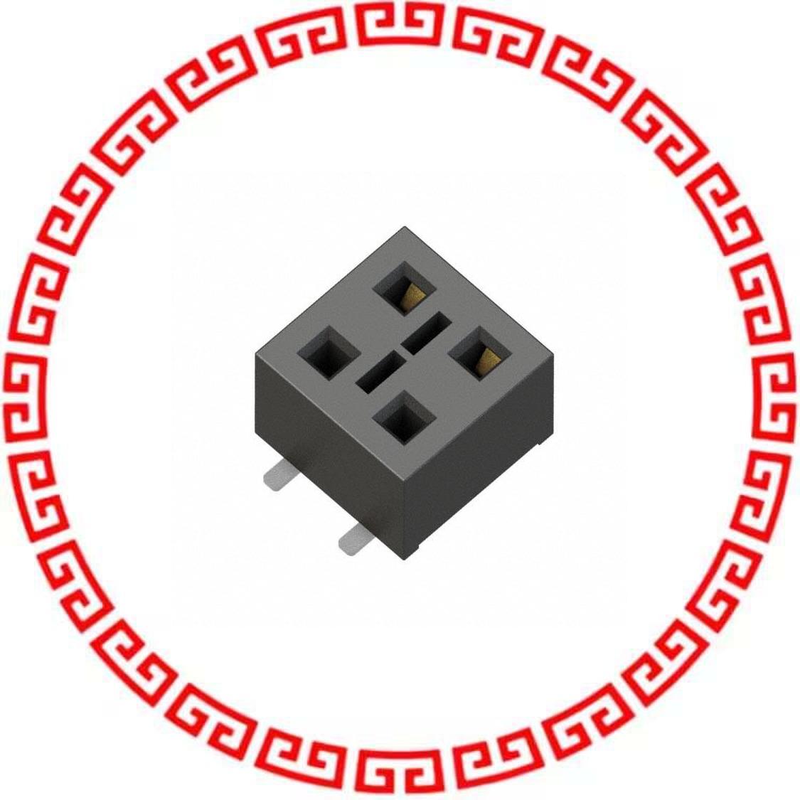 HLE-102-02-L-DV-BE .100 TIGER BEAM SOCKET ASSEMB