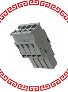 3040287 TERM BLOCK PLUG 4POS STR