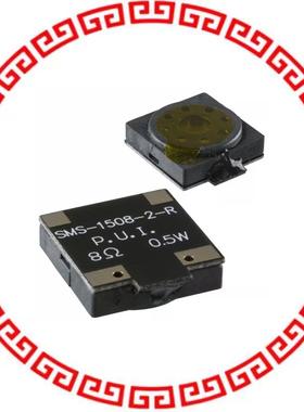 SMS-1508-2-R SPEAKER 8OHM 300MW TOP PORT 87DB