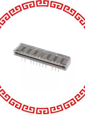 HCMS-3972 LED DISPLAY 5X7 8CHAR 5MM RED