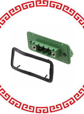1899294 TERM BLK HEADER 3POS GREEN