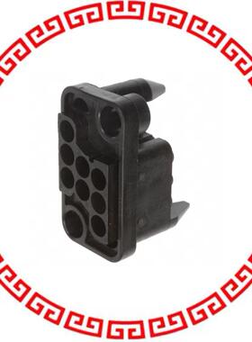 213499-1 CONN PLUG 8 POS METRIMATE BLACK