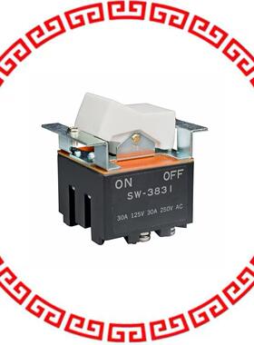SW3831/U SWITCH ROCKER 3PST 30A 125V