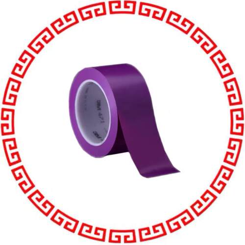 471-PURPLE-1X36YD-BOX TAPE CONFORM VINYL PUR 1X