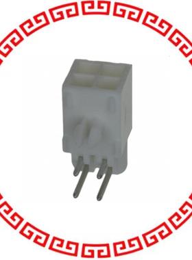 770968-2 CONN HEADER 4POS RTANG .163 AU