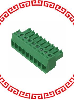 OSTTJ0931530 TERM BLOCK PLUG 9POS STR 3.81MM