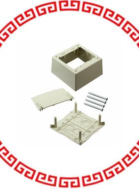 JBP2DEI BOX JNCT 2GANG PWR RATE DEEP IVR