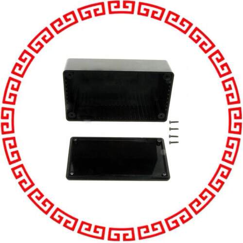 1591CSBK BOX PLASTIC BLK 4.72
