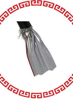 3659/24 100SF CBL RIBN 24COND 0.050 BLACK 100'