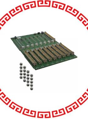 23001069 BACKPLANE 6U 9 CHAN VME J1/J2