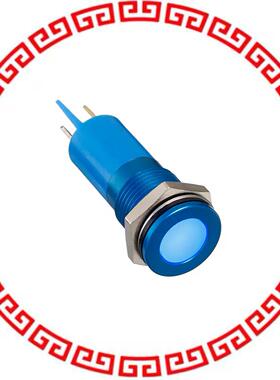 Q14F1ABXXB24E INDICATOR 24V 14MM FLUSH BLUE