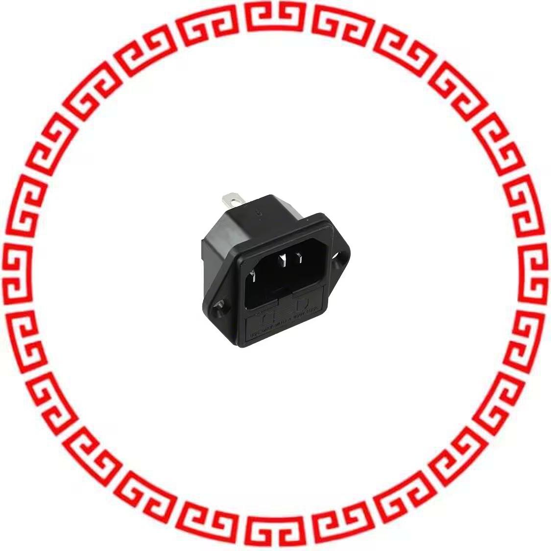 719W-00/03 PWR ENT MOD RCPT IEC320-C14 PNL