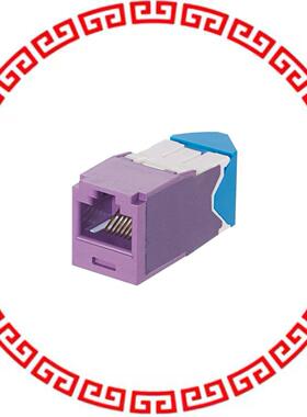 CJLR6X88TGVL-24 CAT6A LEFT/RIGHT 45 DEGREE TG WI