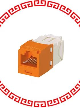 CJ688TGOR MINI-COM MODULE, CAT 6, UTP, 8 P