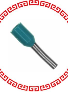 FSD74-8-D FERRUL INS VNL AWG24 TURQ 15/32