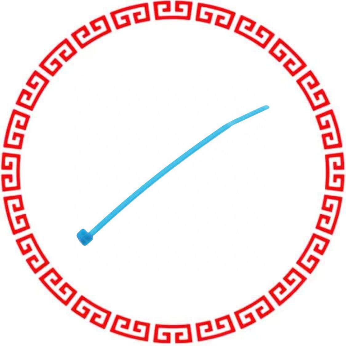 PLT1M-C76 CABLE TIE MINI ETFE BLUE 4.0