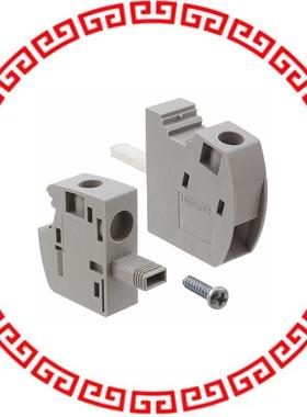 3073322 TERM BLK SCREW CLAMP 2POS GRAY