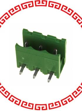 282811-3 TERM BLOCK HDR 3POS 90DEG 5MM