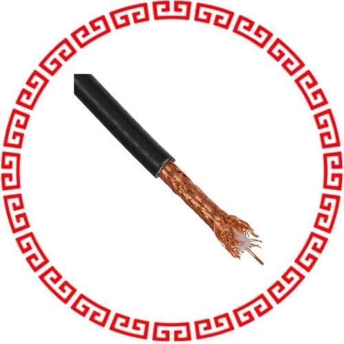 9059C BK002 CABLE COAXIAL RG59 22AWG 500'